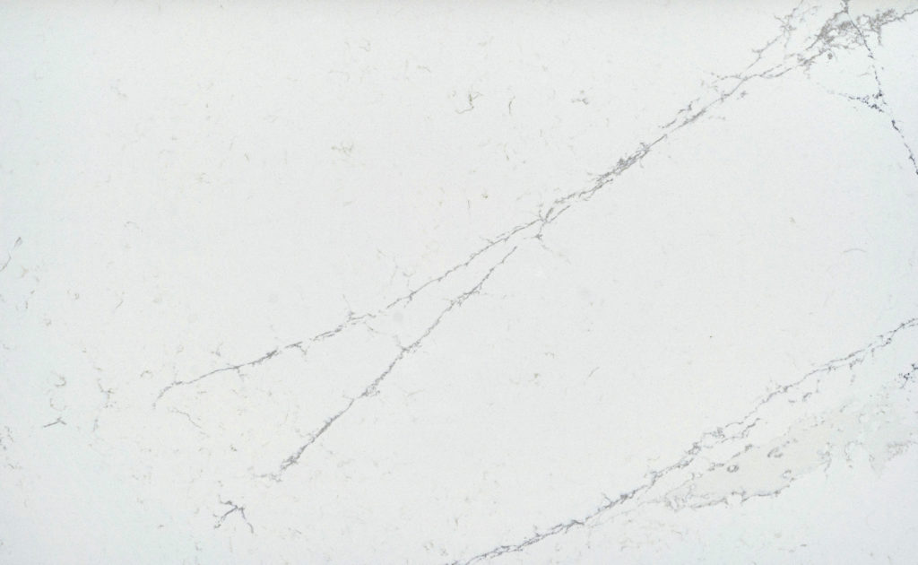 Ethereal Noctis quartz countertop close up