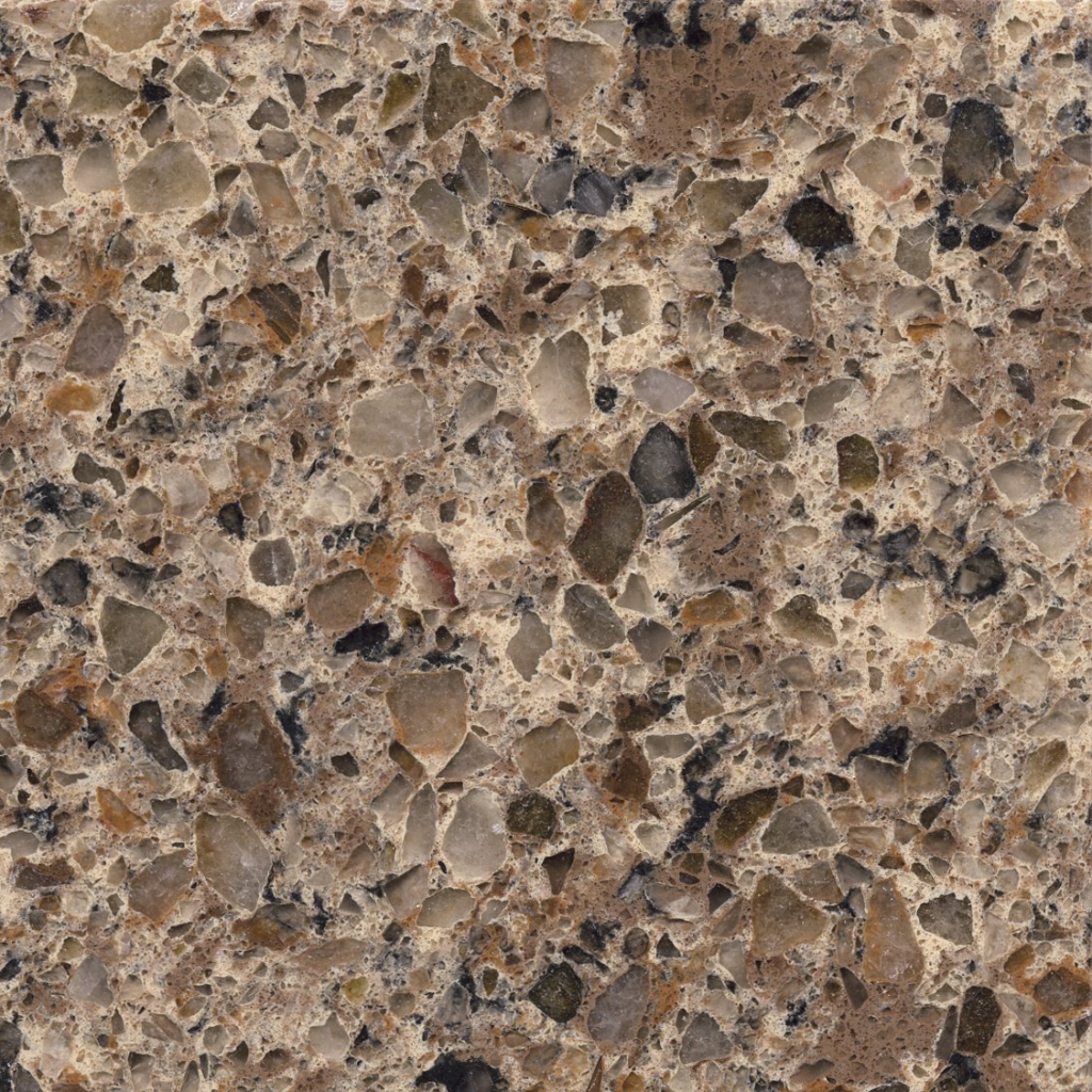 Sienna Ridge quartz countertop close up